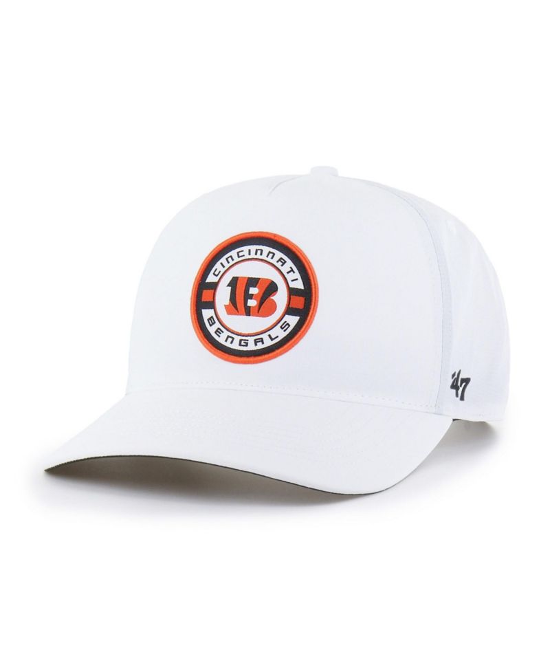 Men's White Cincinnati Bengals Strand Adjustable Hitch Hat