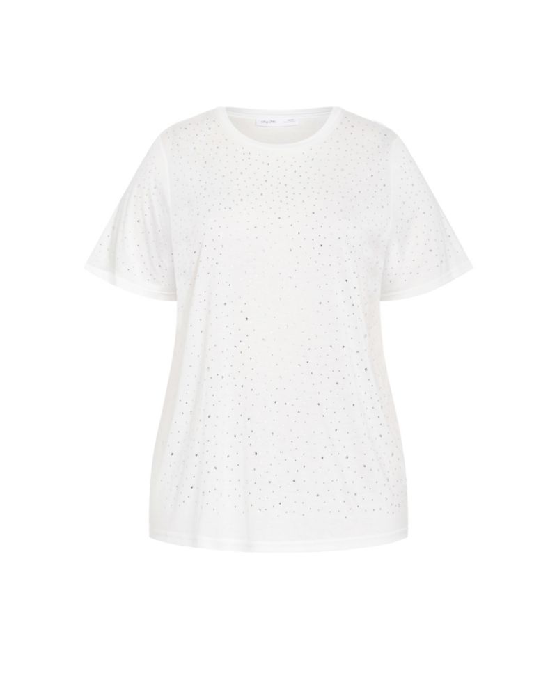 Women's Plus Size Blinged Up Tee