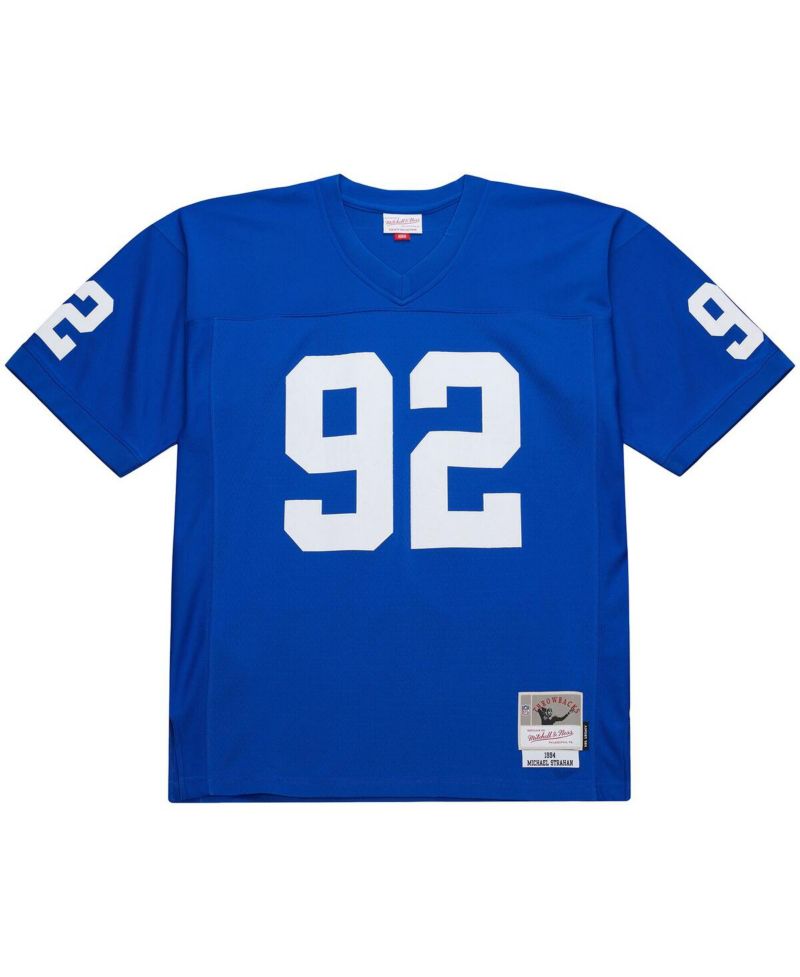 Mitchell Ness Men's Michael Strahan Royal New York Giants 1994 Legacy Replica Jersey