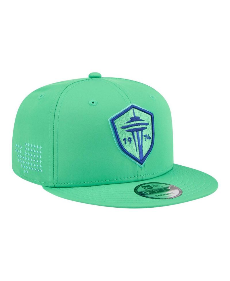 Men's Green Seattle Sounders FC 2026 Jersey Hook 9FIFTY Snapback Hat
