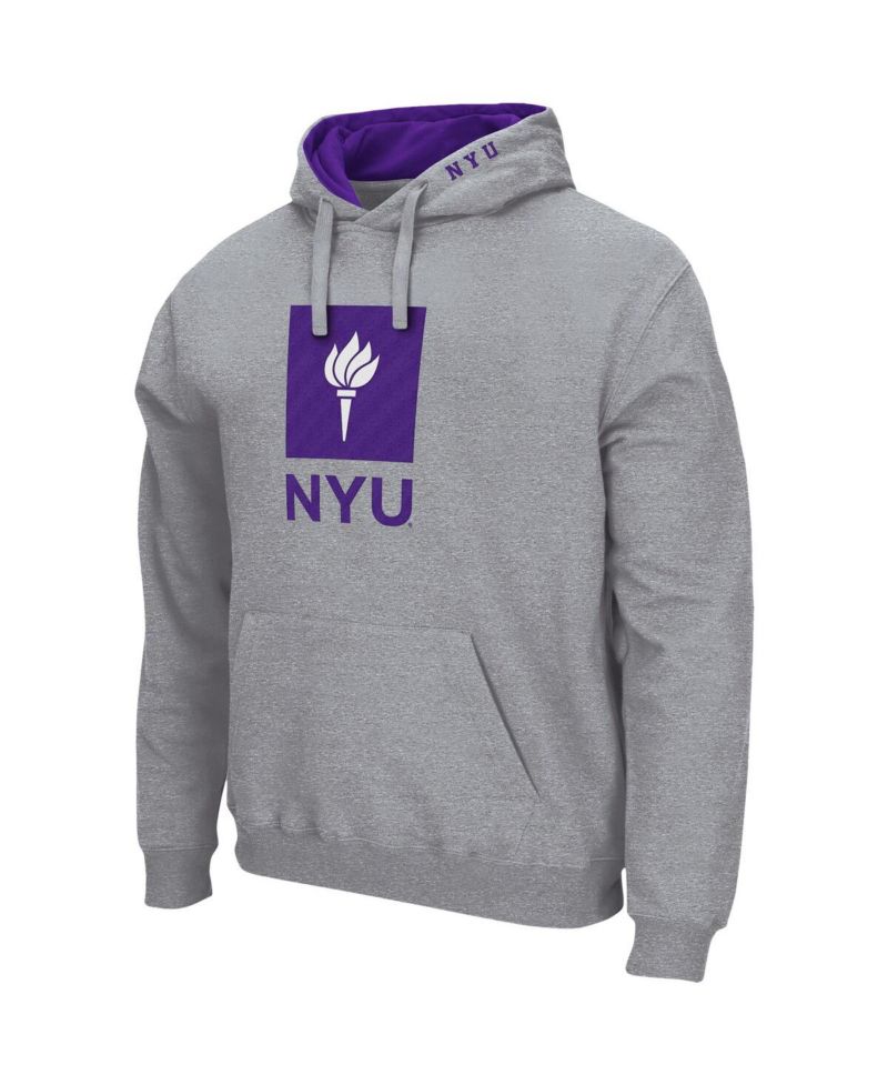 Men's NYU Arch and Logo Pullover Hoodie