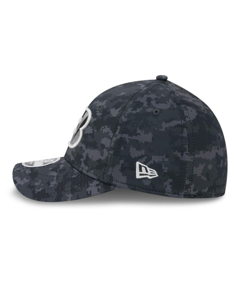 Men's Black Cincinnati Bengals 2026 Salute to Service 39THIRTY Flex Hat