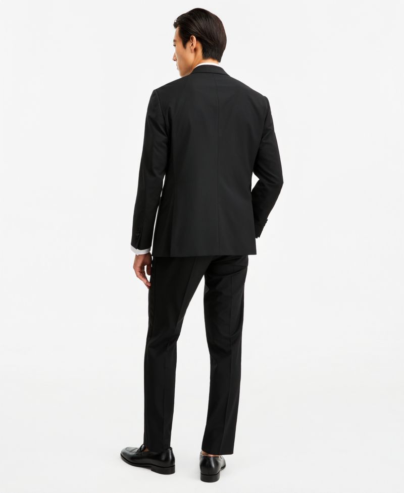 Men's Modern-Fit Wool Blend Super Flex Stretch Tuxedo Separates