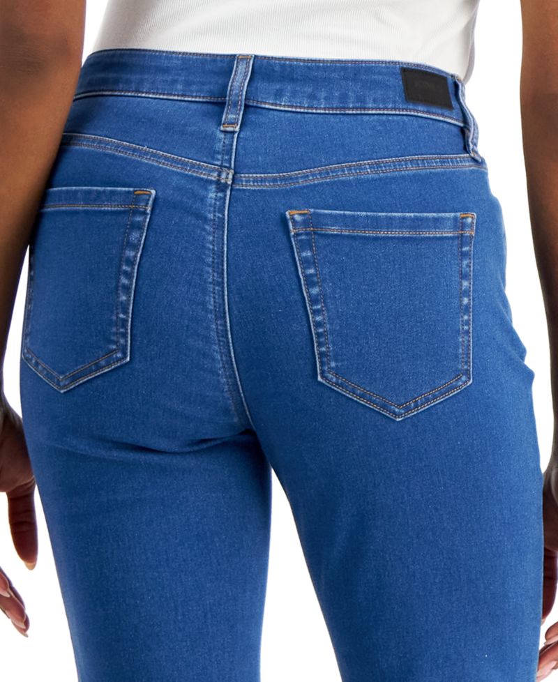 Women's Lexington Mid Rise Straight Leg Denim Jeans