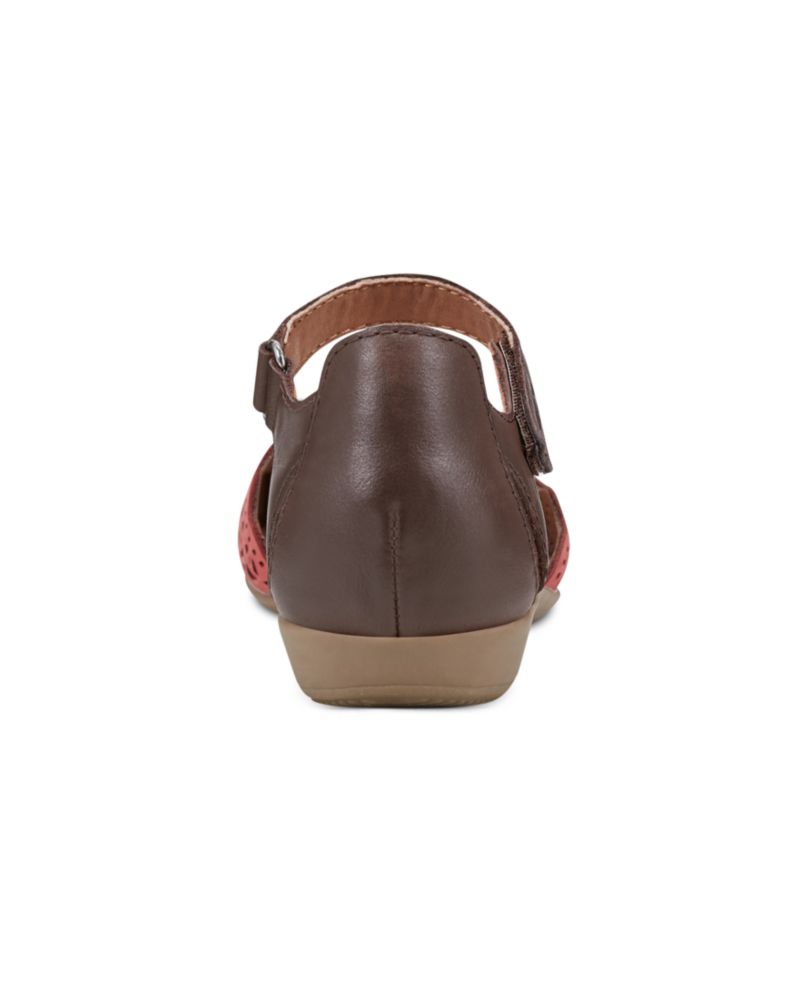 Women's Bronnie Perforated Two-Piece Flat Sandals