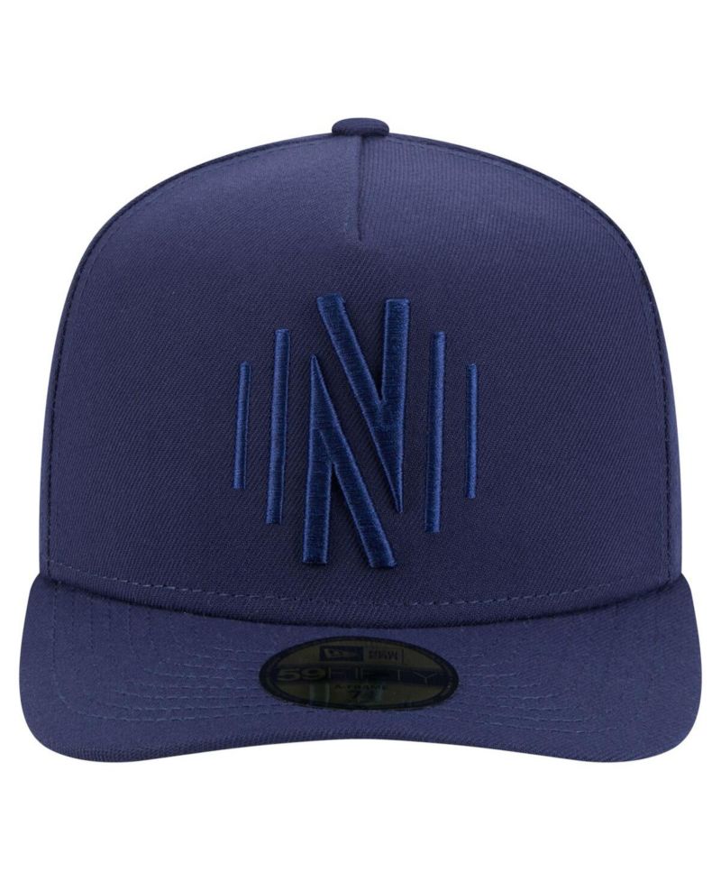 Men's Navy Nashville SC Color Pack A-Frame 59FIFTY Fitted Hat