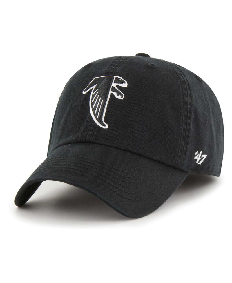 Men's Black Atlanta Falcons Gridiron Classics Franchise Legacy Fitted Hat
