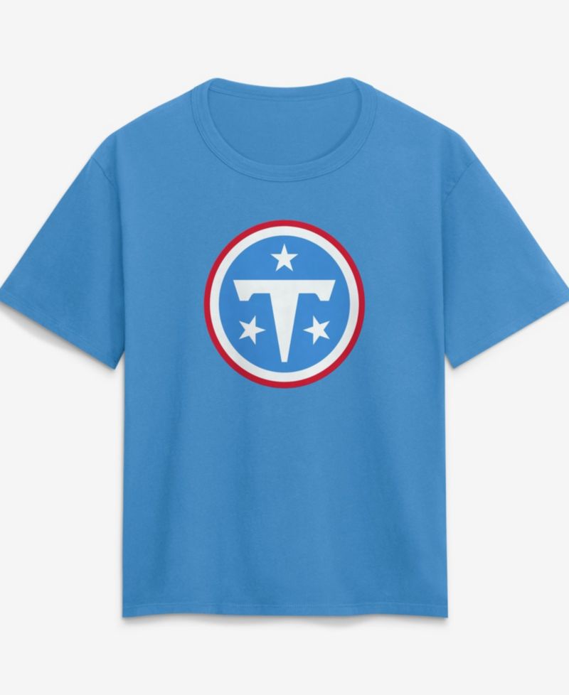 Women's Light Blue Tennessee Titans Essential Legacy T-Shirt