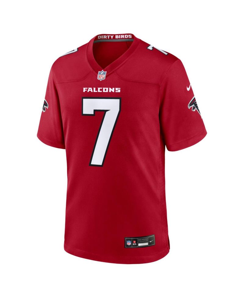Men's Bijan Robinson Red Atlanta Falcons Game Jersey