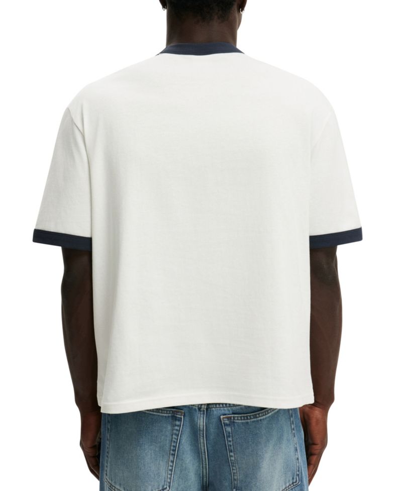 Men's Cropped Modern-Fit Short-Sleeve T-Shirt