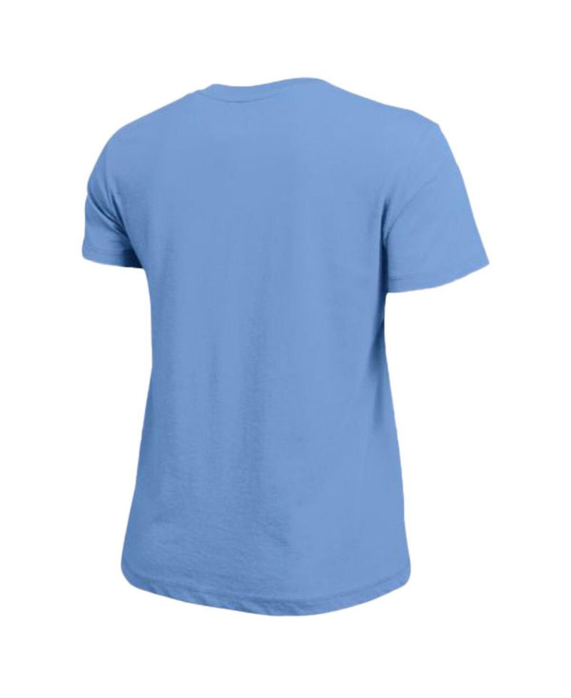 Women's Light Blue Tennessee Titans Logo T-Shirt