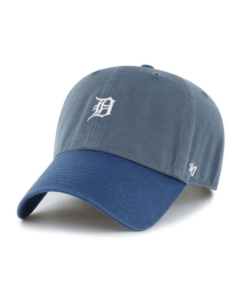 Men's '47 Charcoal/Navy Detroit Tigers Shades of Sport Clean Up Adjustable Hat