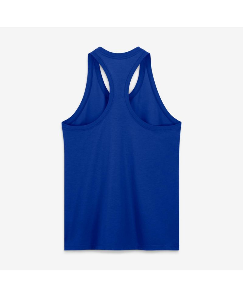 Women's Royal Buffalo Bills Primetime Tri-Blend Dri-FIT Tank Top