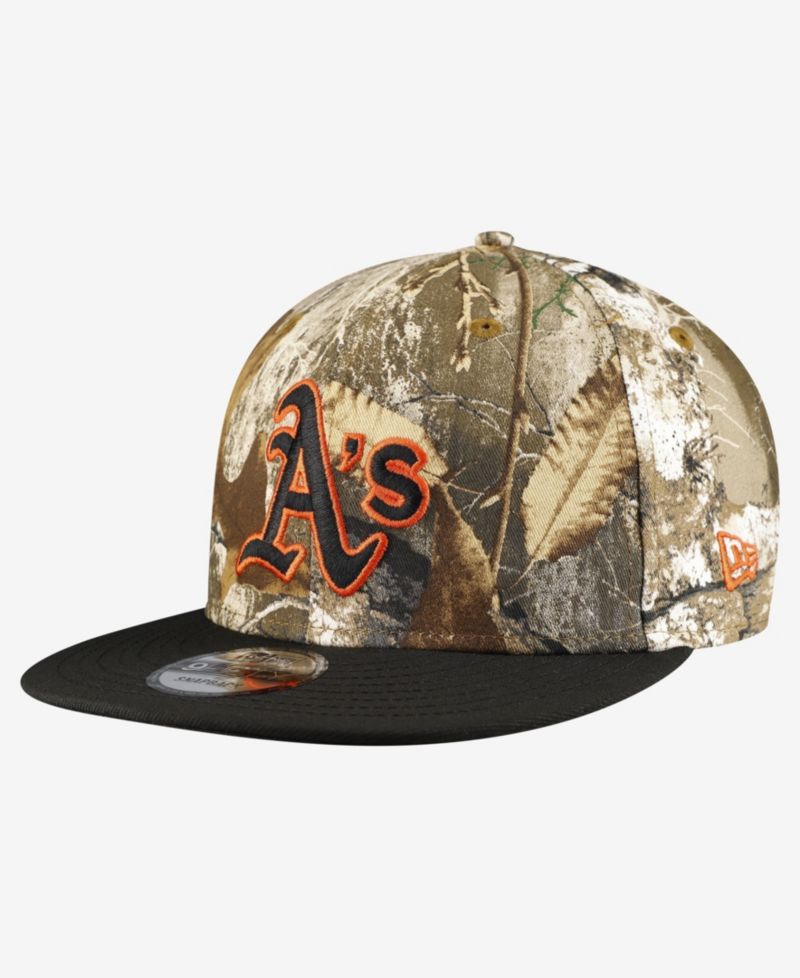 Men's Camo Athletics Realtree Orange Pop 9FIFTY Snapback Hat