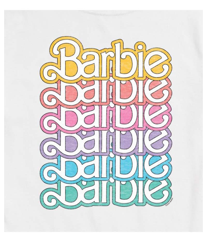 Trendy Juniors Barbie Logo Graphic Tee