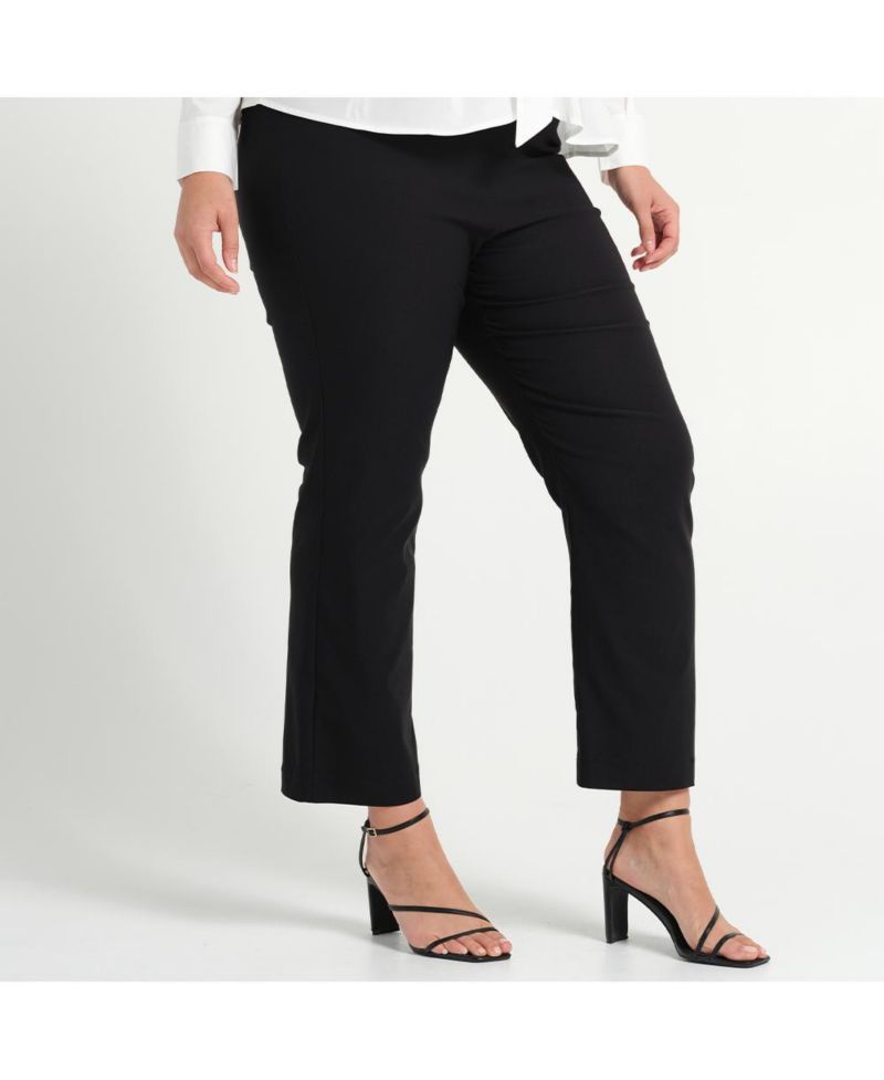 Plus size Kora Straight Leg High Rise Slim Pant