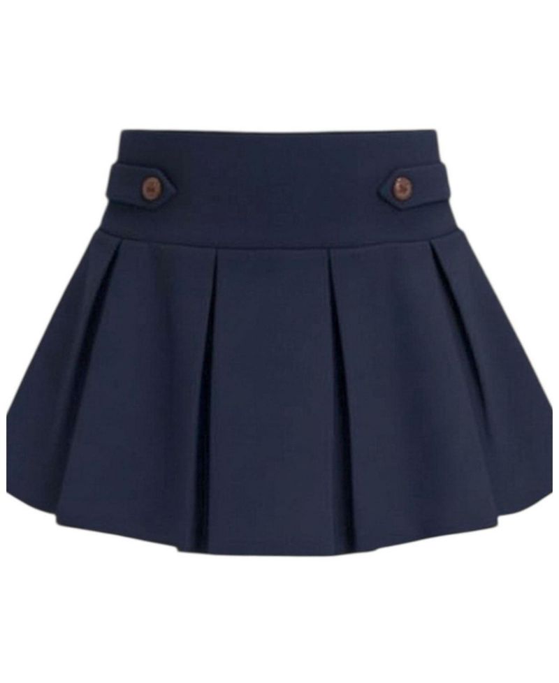 Toddler Girls' 2T-5T Ponte Pleated Pull-On Skort