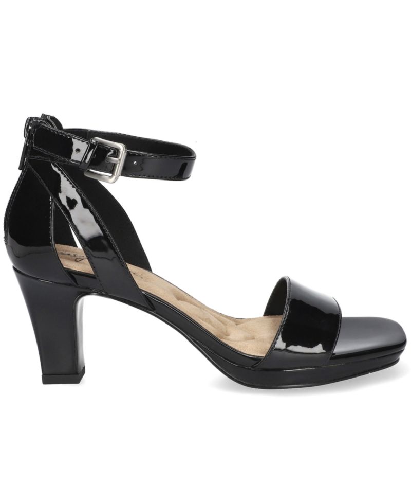 Ro Square Toe Heeled Sandals