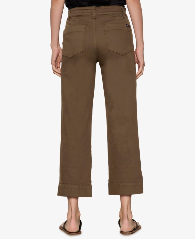 Petite Insider Cropped Straight-Leg Pants