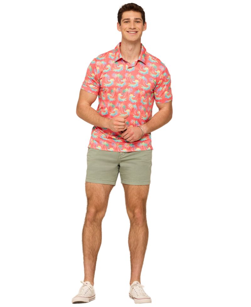 Men's Swampy Soiree Short-Sleeve Polo Shirt