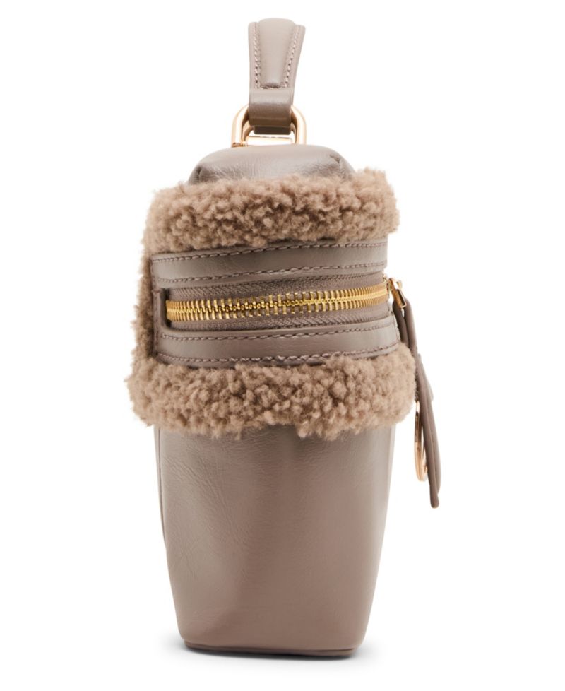 Women's Faux Sherpa Train Case