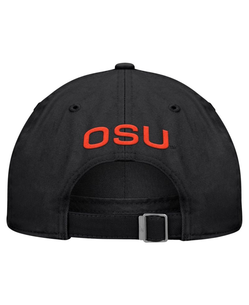 Men's Black Oregon State Beavers 2026 Sideline Club Adjustable Hat
