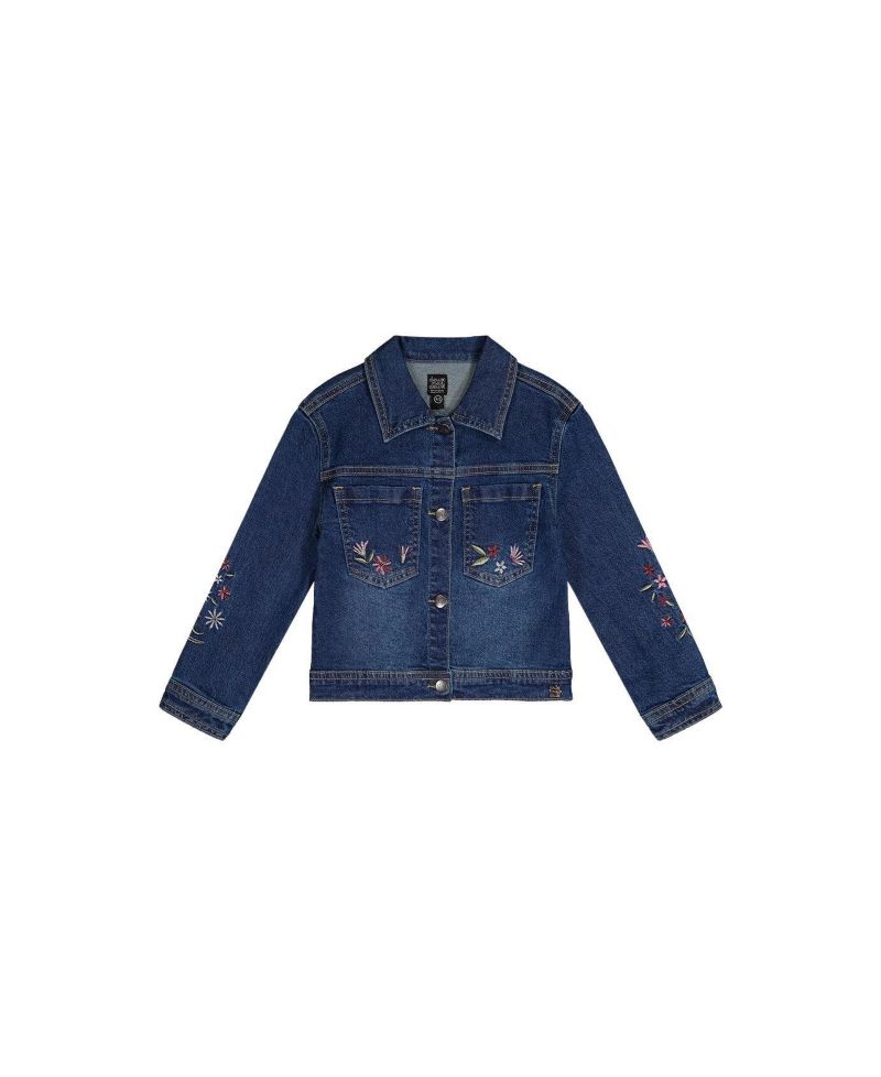 Girl's (6-14) Denim Jacket