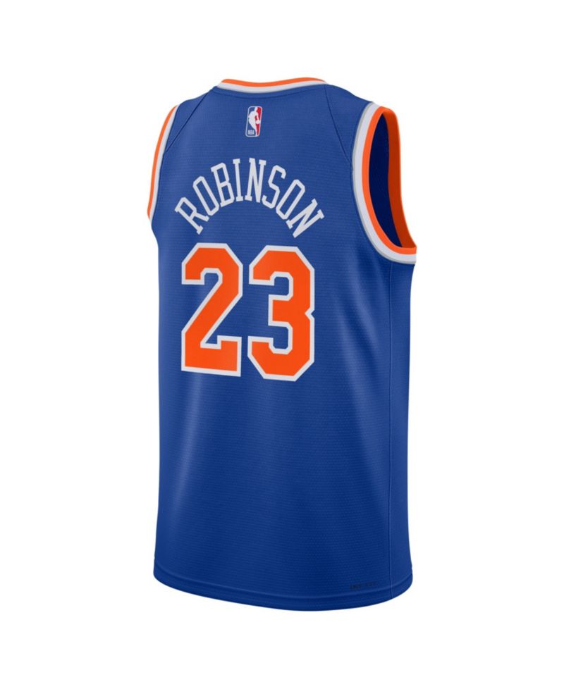 Big Boys and Girls Mitchell Robinson Blue New York Knicks Swingman Icon Edition Jersey