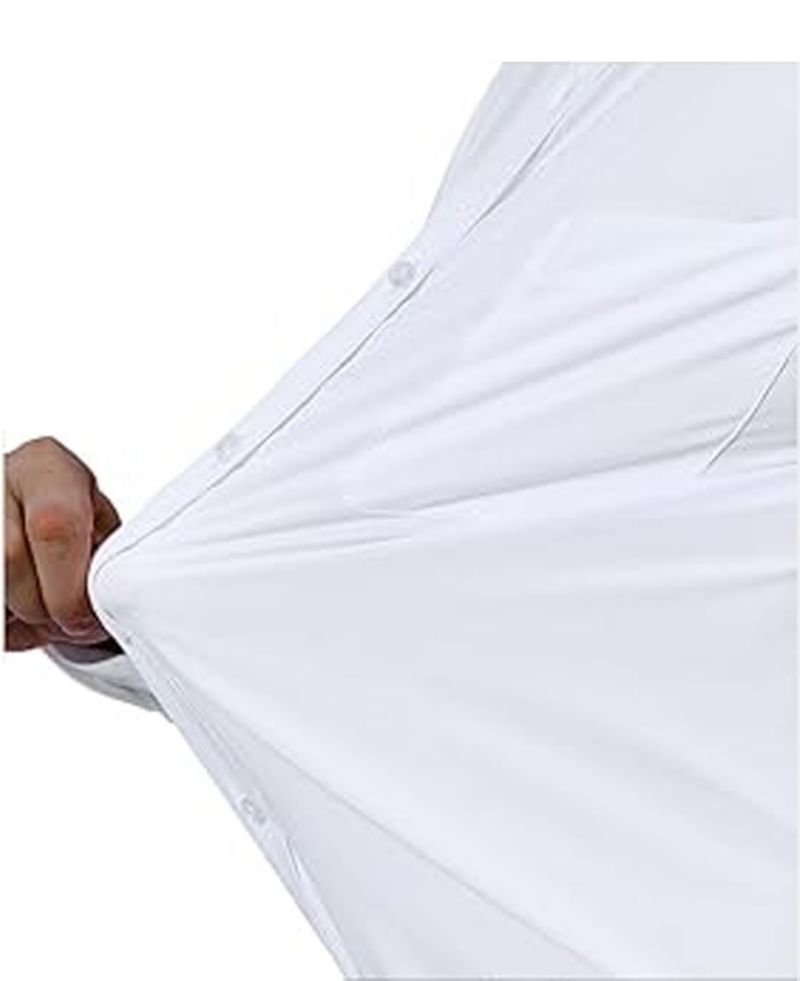 Men's Long Sleeve Classic Dress Shirt- 3 Pack
