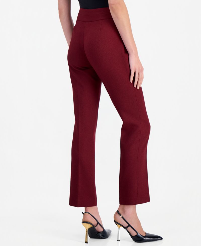 Petite Bell Bottom Bootcut High-Waisted Pants