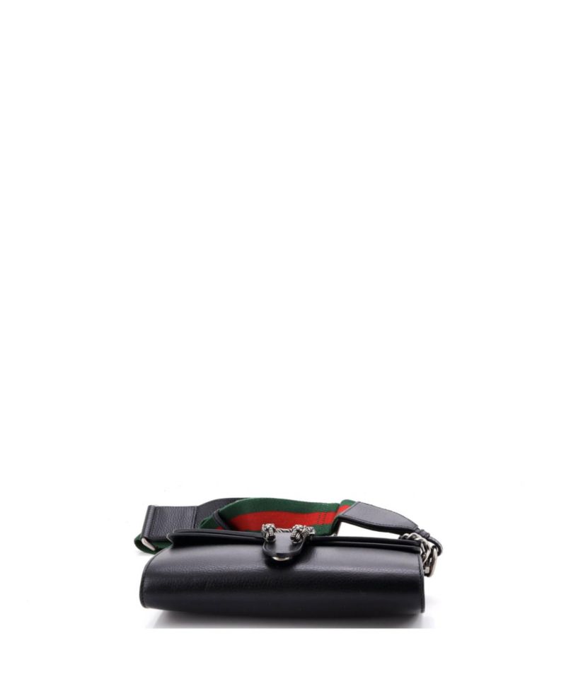 Small Dionysus East-West Flap Bag Leather