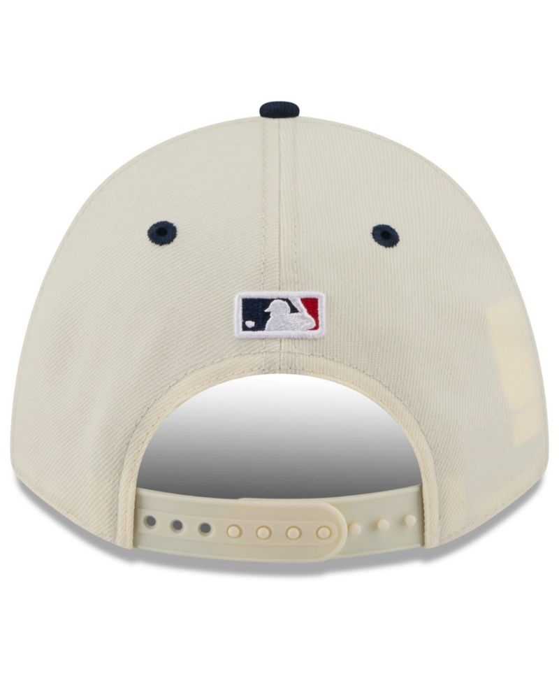 Big Boys and Girls Cream/Navy Detroit Tigers USA 250 9FORTY M-Crown Adjustable Hat