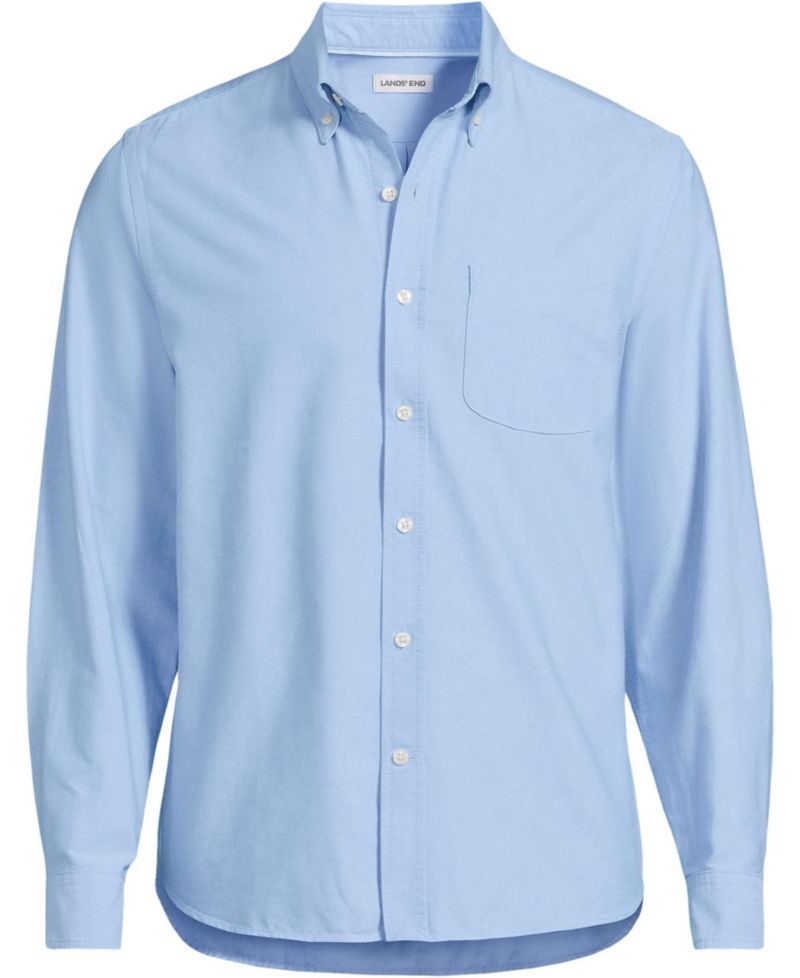 Men's Long Sleeve Easy Fit Sail Rigger Oxford Shirt