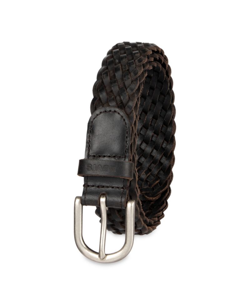 Women's Fully Adjustable Leather Braided Belt