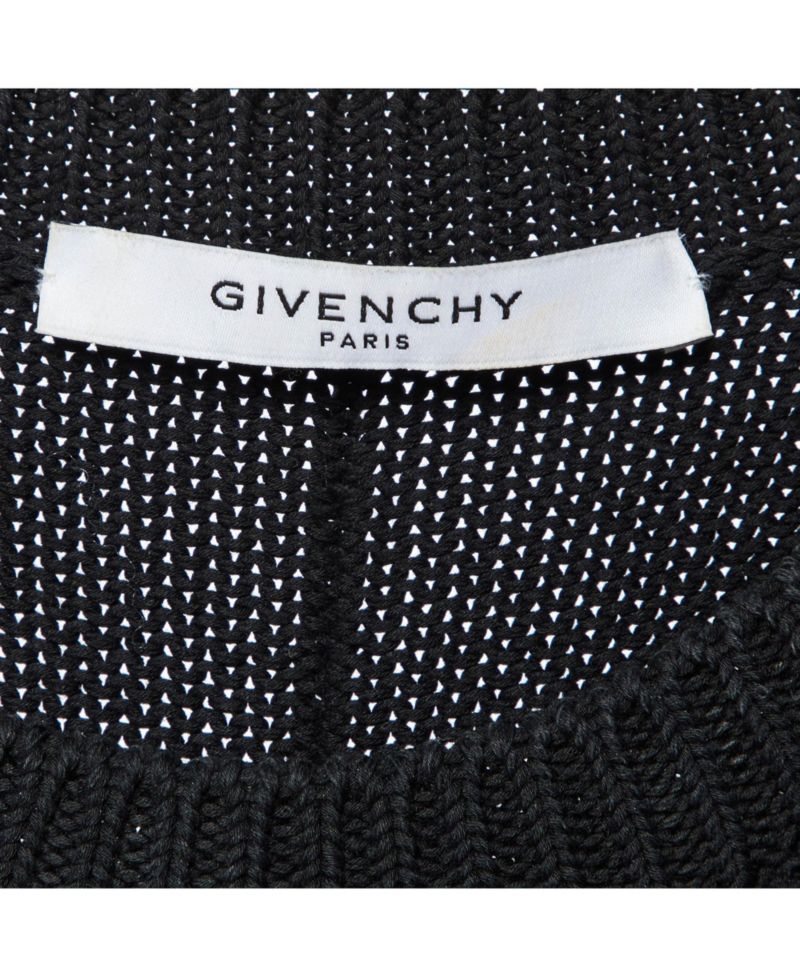 Women's Logo Print Cotton Knit Crew Neck Sweater