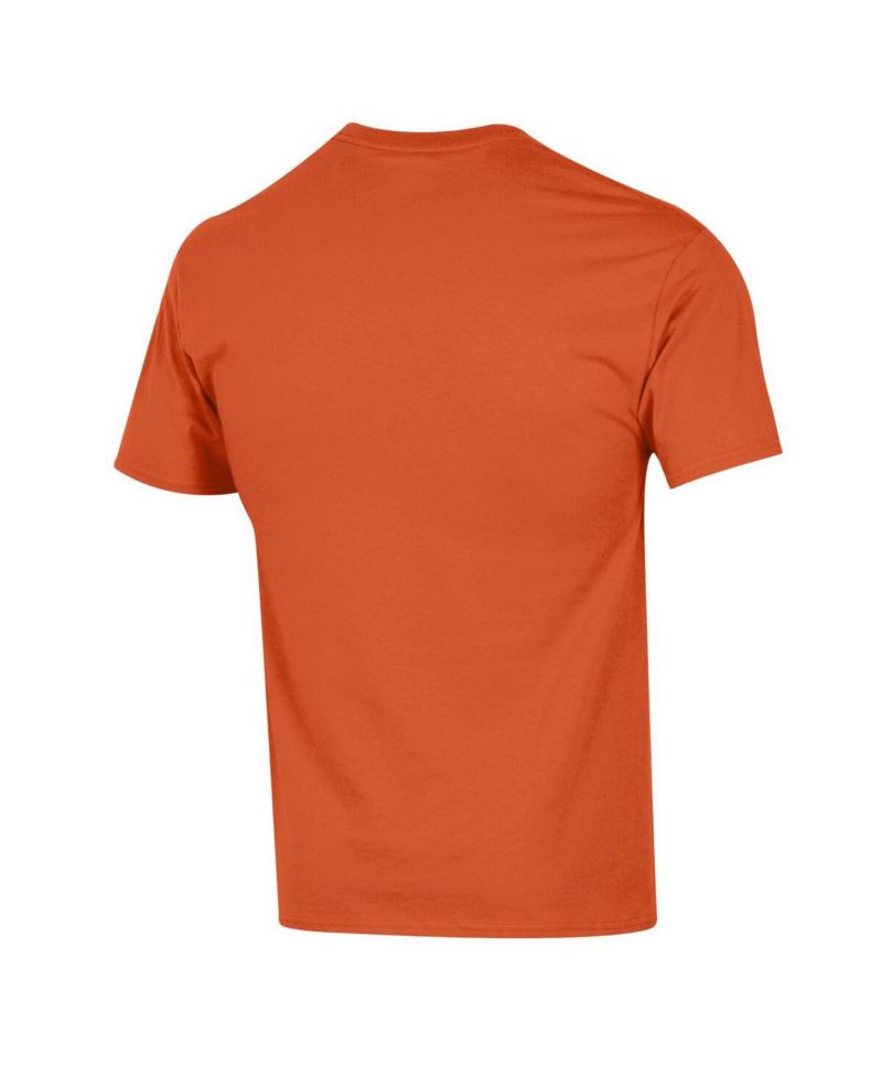 Men's Orange Illinois Fighting Illini Arch Over Logo T-Shirt