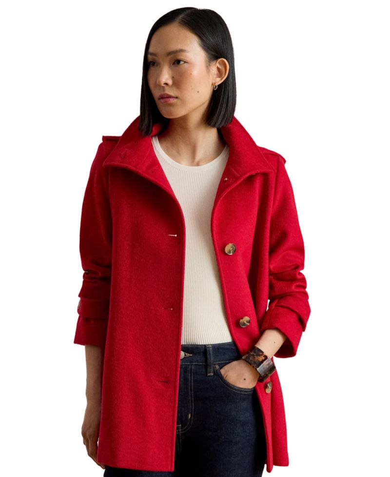Women's Icon Hooded A-Line Coat