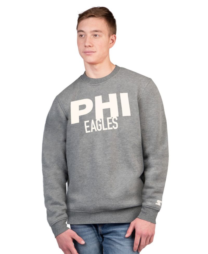 Men's Charcoal Philadelphia Eagles Assist Sweatshirt