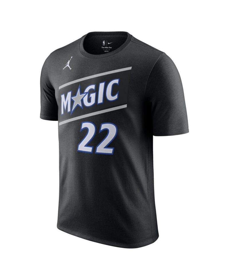 Men's and Women's Franz Wagner Black Orlando Magic Name & Number T-Shirt - Statement Edition
