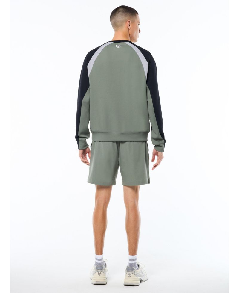 Men's Long-Sleeve Regular-Fit Sportivo Crewneck