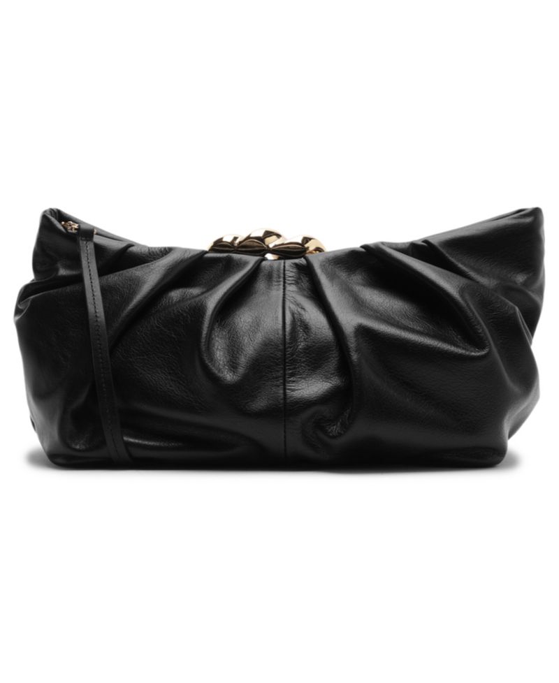 Caitlyn Medium Leather Clutch Handbag