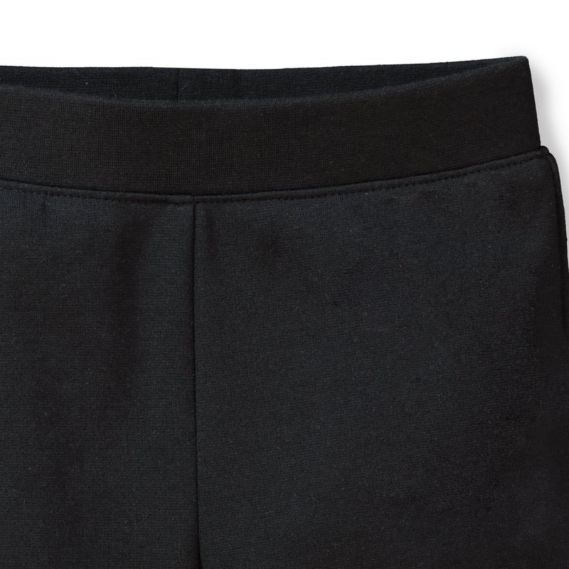 Baby Girls Button Cuff Ponte Pant