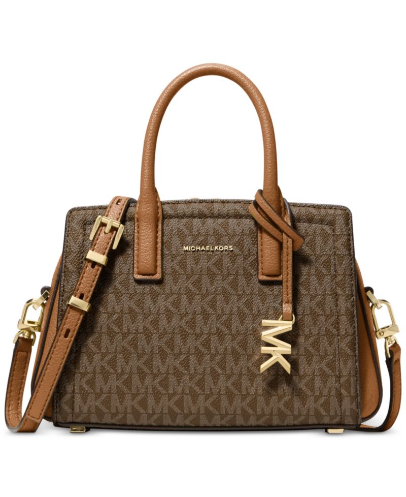 Michael Kors Laila Extra Small Signature Logo Crossbody Bag
