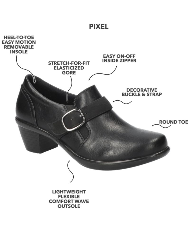 Women's Pixel Round Toe Booties