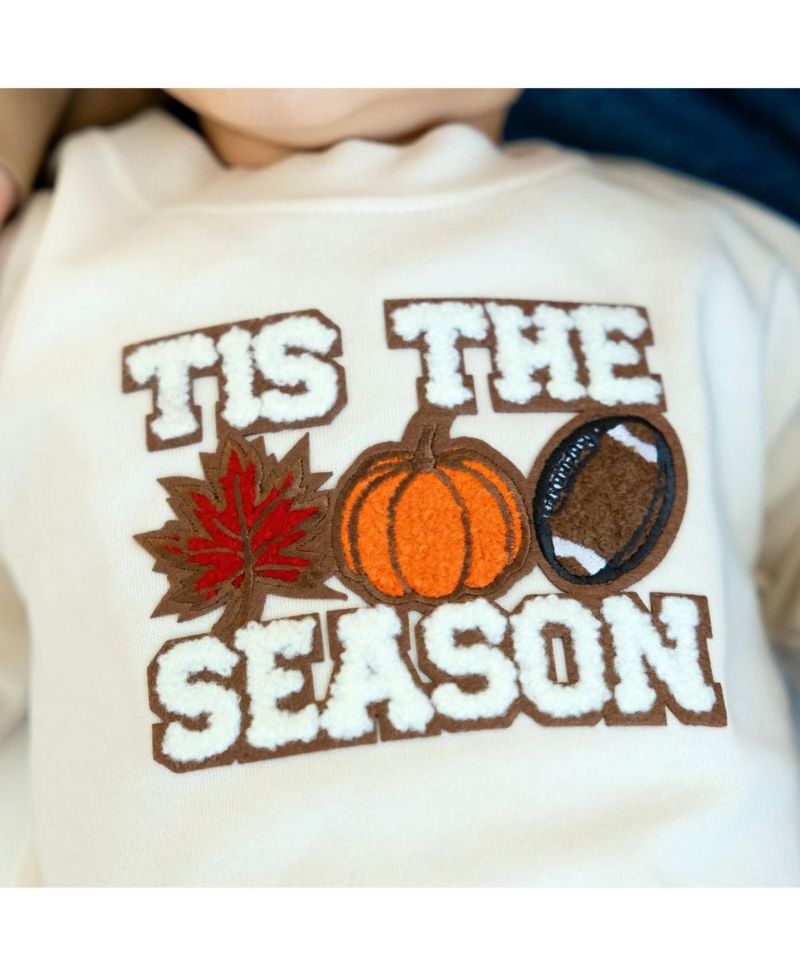Baby Boys Tis The Season Pumpkin Patch Long Sleeve Romper