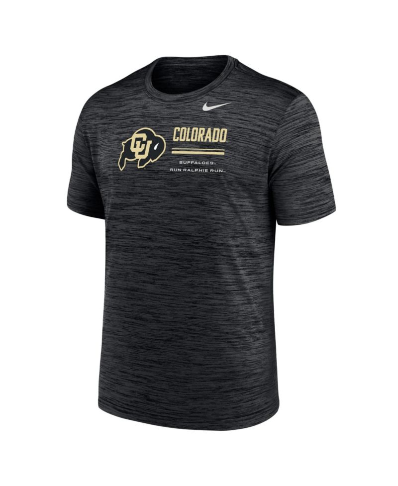 Men's Black Colorado Buffaloes Velocity Dri-FIT T-Shirt