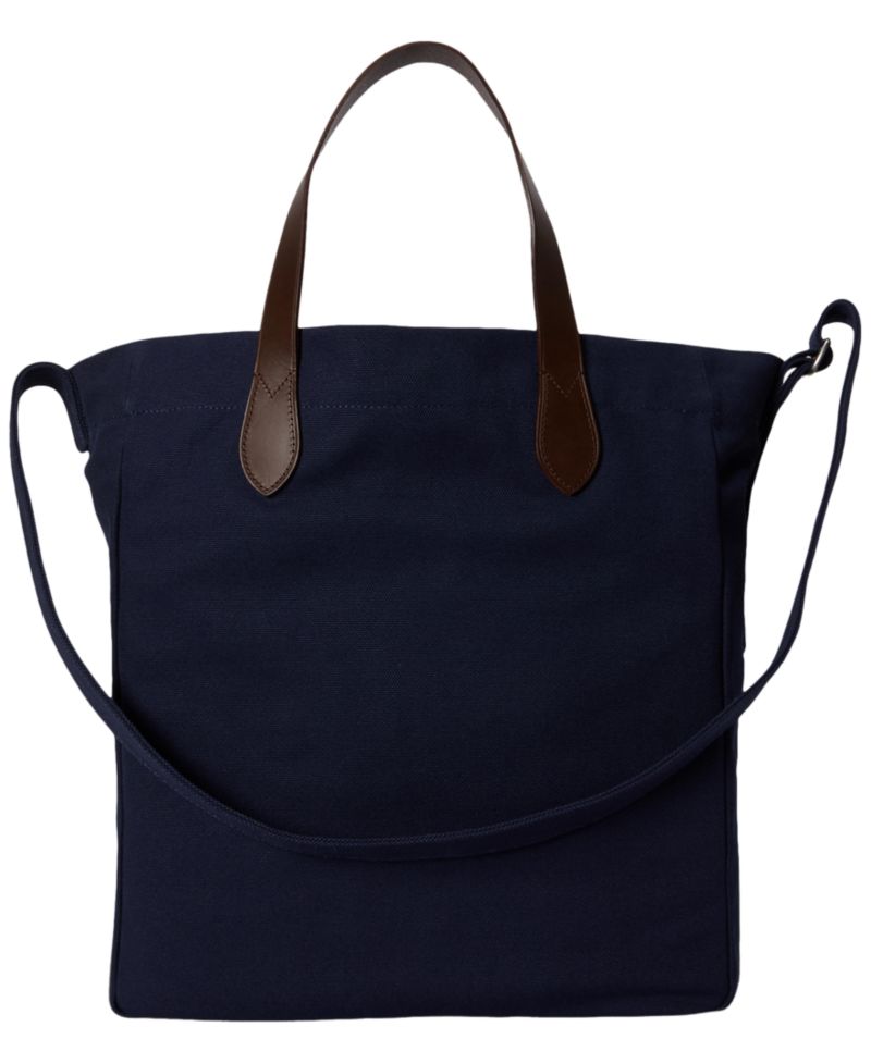 Men's Polo Bear Canvas Shopper Tote