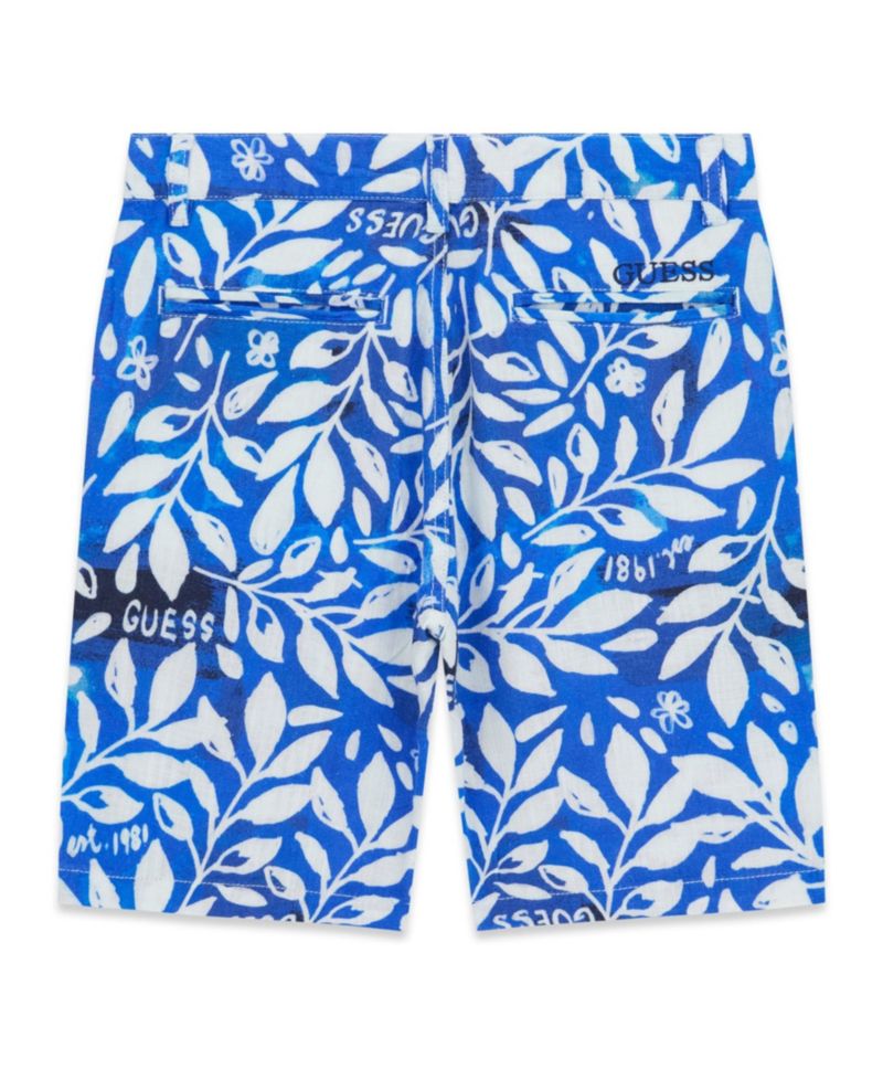Boys' 7-18 Printed Bermuda Shorts