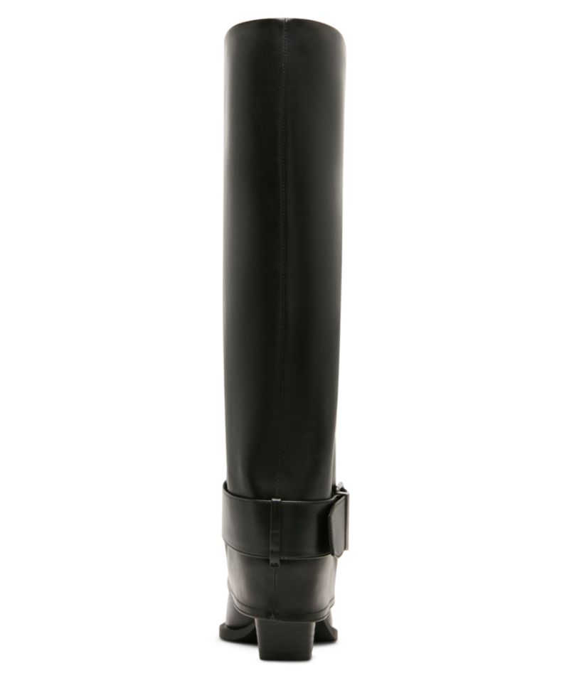 Women's Rodeo Cuffed Studded Tall Cowboy Boots