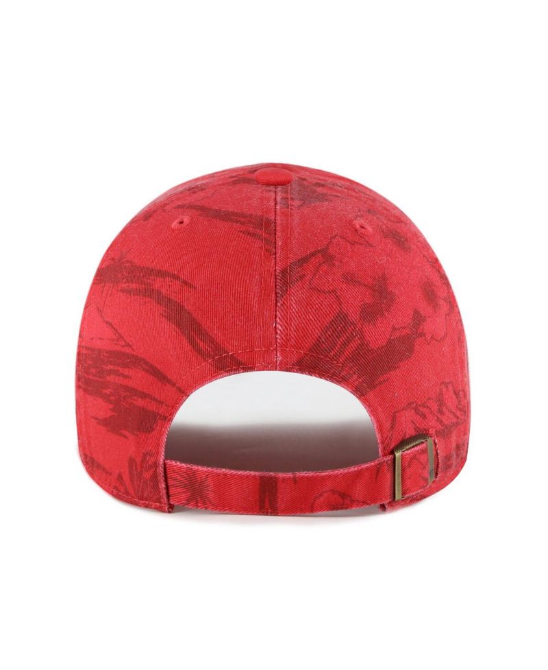 Men's Scarlet San Francisco 49ers Fiji Clean Up Adjustable Hat
